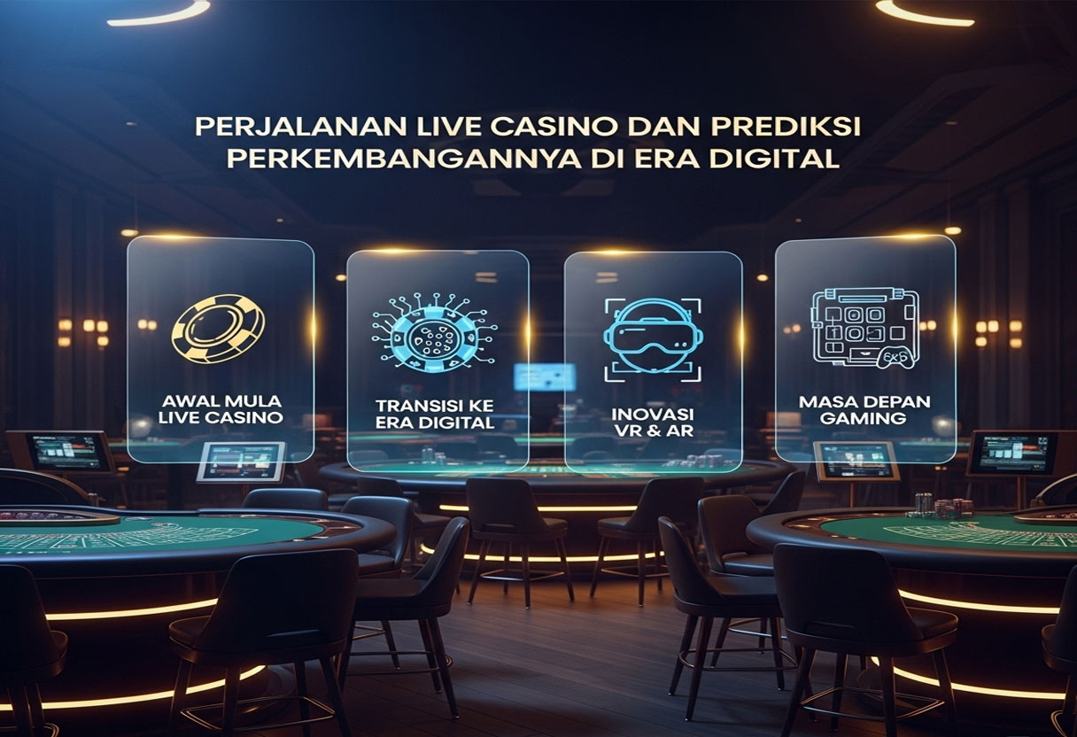 Perjalanan Live Casino dan Perkembangannya di Era Digital