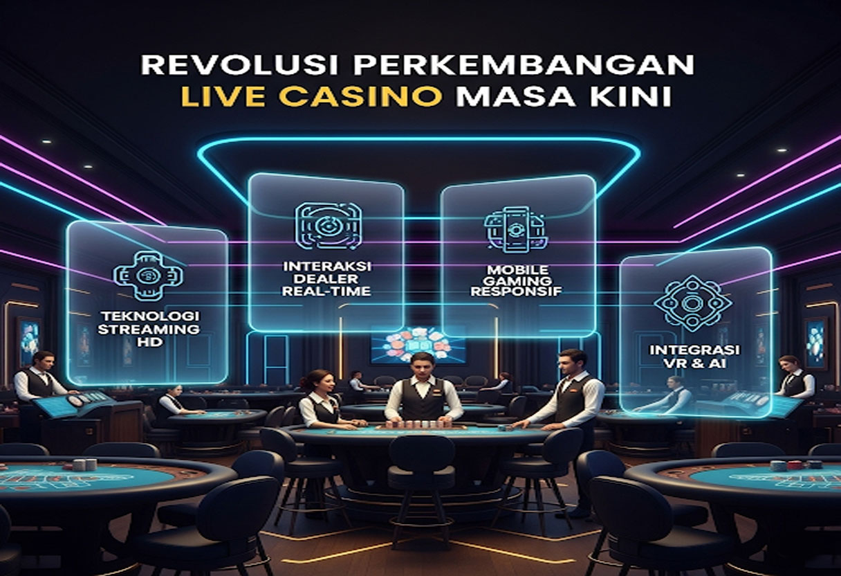 Revolusi Perkembangan Live Casino Di Masa Sekarang Ini